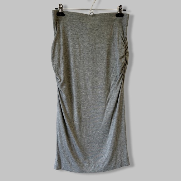NWT Banana Republic Snitty Long So Full Length Ruched Jersey Skirt - Picture 2 of 16